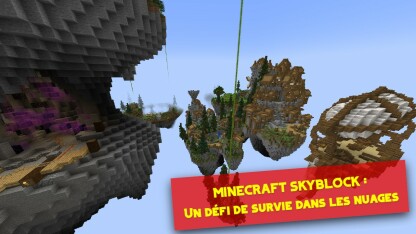 Minecraft Skyblock : Un défi de survie dans les nuages